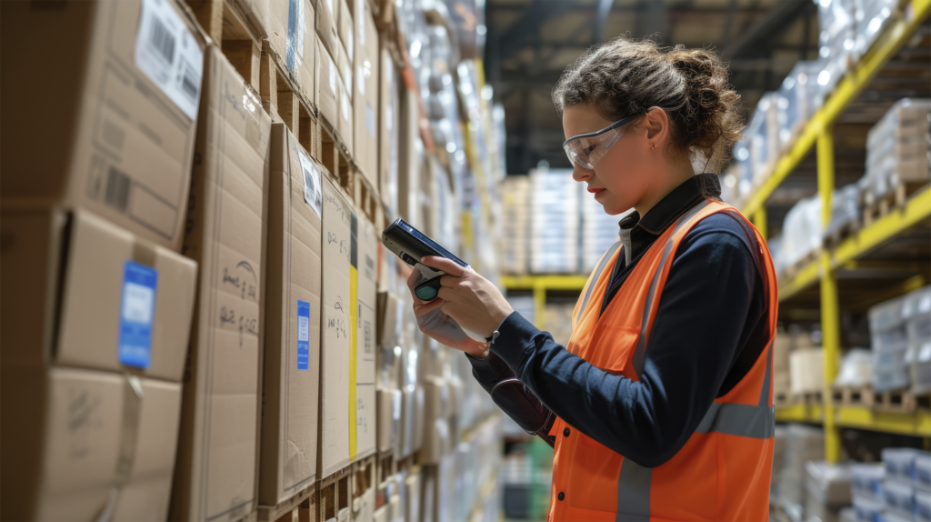 Pacotes de varredura especializados em logística de armazém